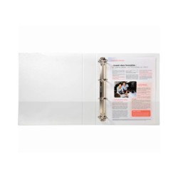 Carpeta exacompta canguro 4 anillas 40 mm din a4 carton forrado polipropileno personalizable 3 bolsillos