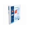 Carpeta exacompta canguro 4 anillas 16 mm din a4 carton forrado polipropileno personalizable 3 bolsillos