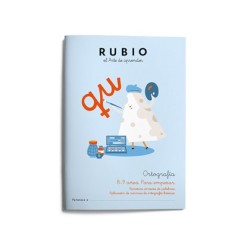 Cuaderno rubio ortografia 8-9 años para empezar