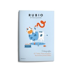 Cuaderno rubio ortografia 6-7 años para empezar