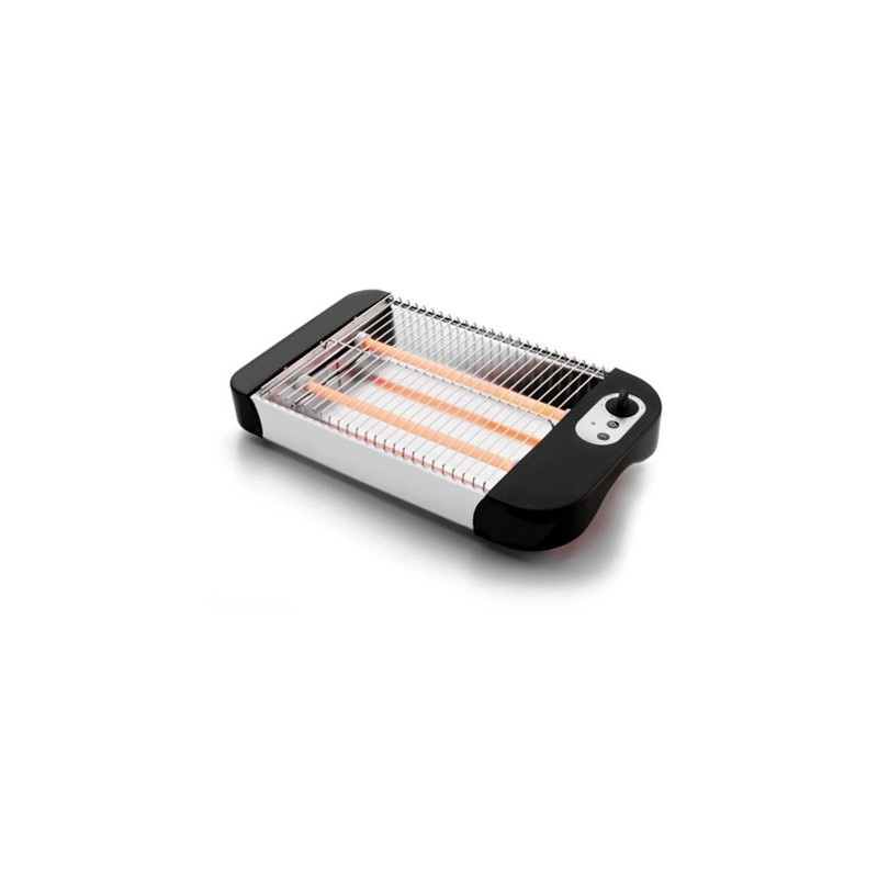 Tostador lacor plano potencia 600w con bandeja recogemigas 36x21x6,5 cm Tostador lacor plano potencia 600w con bandeja recogemigas 36x21x6,5 cm