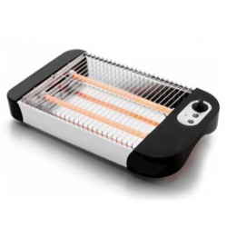 Tostador lacor plano potencia 600w con bandeja recogemigas 36x21x6,5 cm