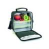 Bolsa porta alimentos ibili lunch away green termica asa 2 recipientes tapa hermetica y bandeja 22x22x12 cm