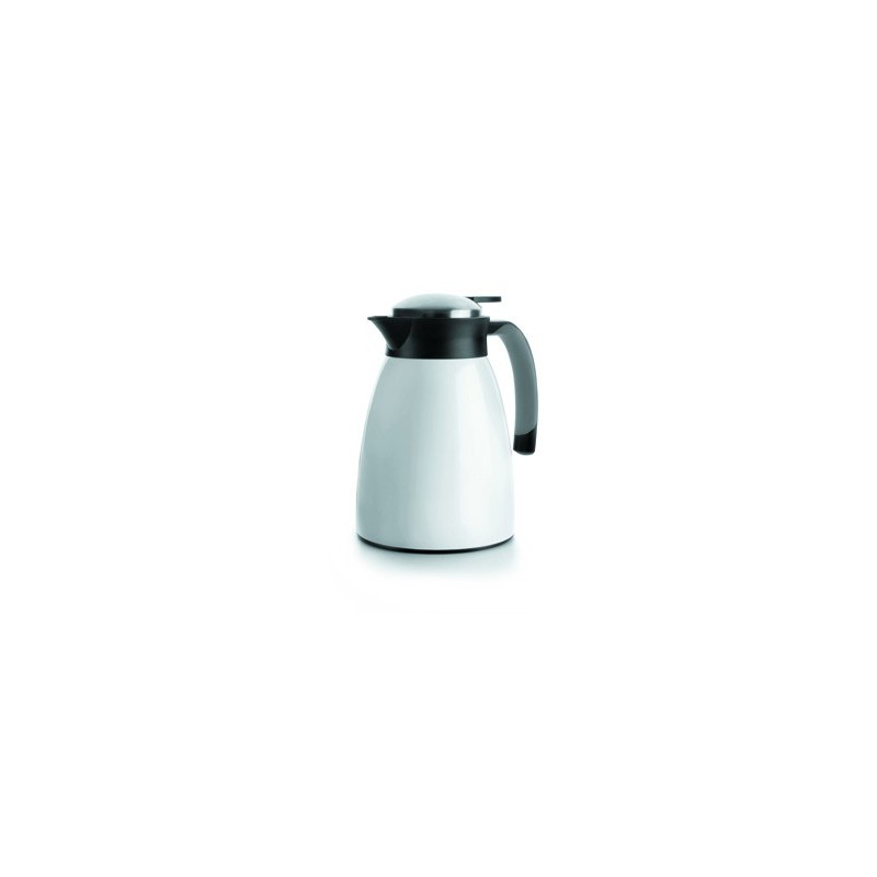 Jarra servidor termo lacor interior acero inoxidable color blanco 1l