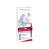 Rotulador tombow abt dual brush acuarelable doble punta fina/pincel estuche de 12 unidades colores pastel