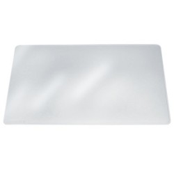 Vade sobremesa durable transparente antirreflectante 65x50 cm