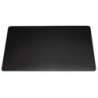 Vade sobremesa durable negro antideslizante contorneado 65x52 cm