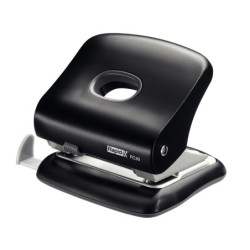 Taladrador rapid fc30 plastico color negro capacidad 30 hojas