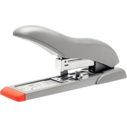 Grapadora rapid fashion hd70 plata/naranja capacidad 70 hojas usa grapas 9/8-10 y 23/8-10