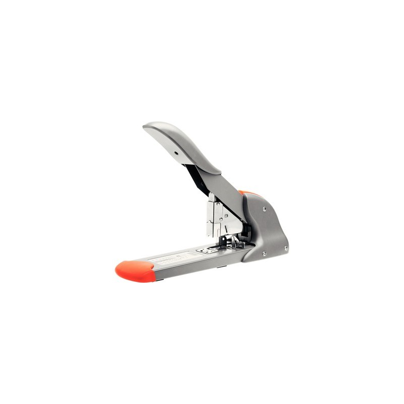 Grapadora rapid fashion hd210 plata/naranja capacidad 210 hojas usa grapas 9/8-24 y 23/8-24