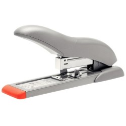 Grapadora rapid fashion hd70 plata/naranja capacidad 70 hojas usa grapas 9/8-10 y 23/8-10