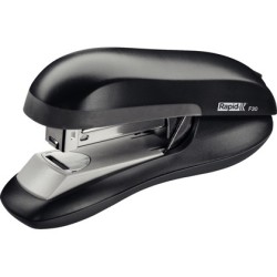 Grapadora rapid f30 plastico abs color negro capacidad 30 hojas usa grapas 24/6 y 26/6