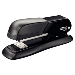 Grapadora rapid fm12 metalica color negro capacidad 25 hojas usa grapas 24/6 y 26/6