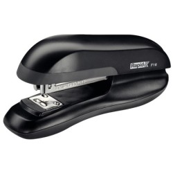 Grapadora rapid f16 plastico abs color negro capacidad 30 hojas usa grapas 24/6 y 26/6