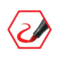 Rotulador stabilo acuarelable pen 68 brush punta pincel estuche de 12 unidades colores surtidos