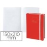 Libreta quo vadis life journal infinite dots puntos 15x21 cm 224 hojas tapa similpiel rojo