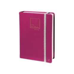 Libreta quo vadis life journal infinite dots puntos 15x21 cm 224 hojas tapa similpiel ciruela