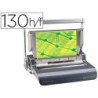 Encuadernadora para espiral wire fellowes quasar doble espiral perfora 15 hojas a4 encuaderna hasta 130 hojas