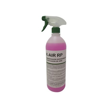 Ambientador spray ikm k-air aroma ropa limpia botella de 1 litro