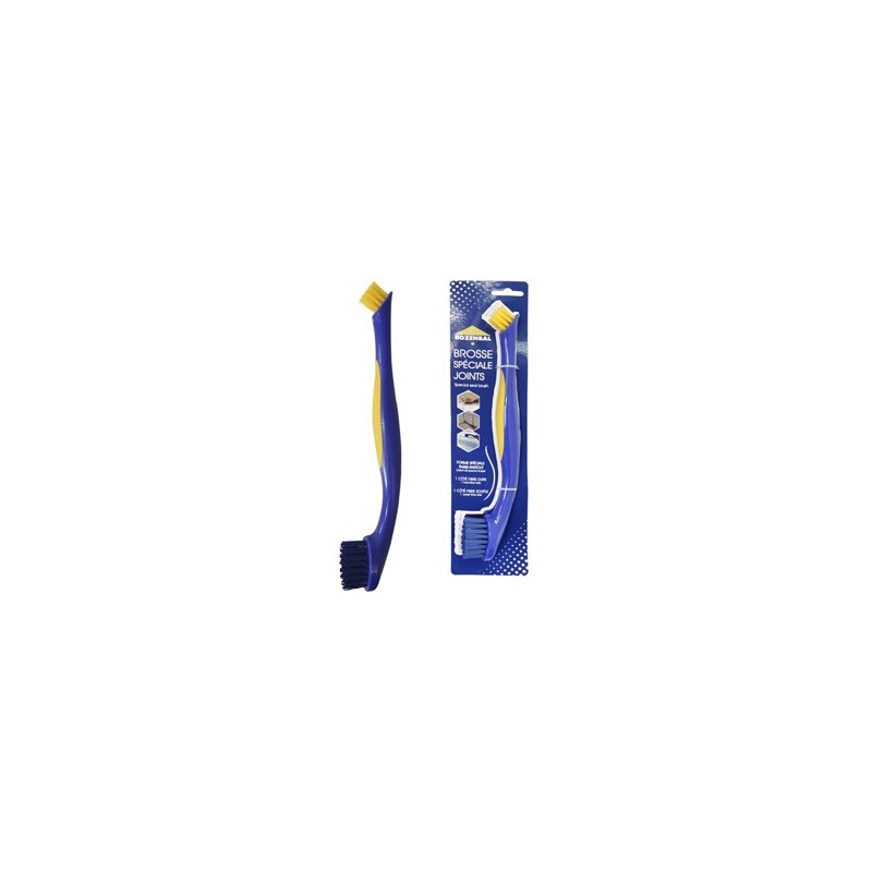 Cepillo rozenbal doble fibra dura suave para limpieza juntas y rincones 27,5x4x2,8 cm Cepillo rozenbal doble fibra dura suave para limpieza juntas y rincones 27,5x4x2,8 cm