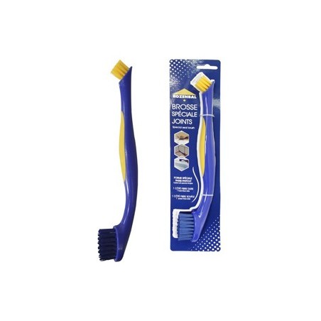 Cepillo rozenbal doble fibra dura suave para limpieza juntas y rincones 27,5x4x2,8 cm