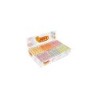 Plastilina jovi 70 tamaño pequeño caja de 30 unidades colores pastel surtidos 50g