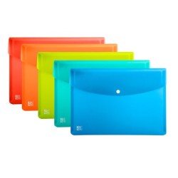 Carpeta oxford urban dossier broche polipropileno din a5 pack de 5 colores surtidos