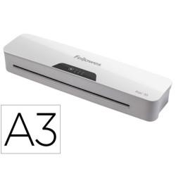 Plastificadora fellowes pixel din a3 2 rodillos sistema antiatasco apagado automatico hasta 125 mc