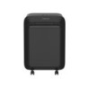 Destructora de documentos fellowes lx211 capacidad de 15 hojas seguridad p5 negra papelera 23 l grapas