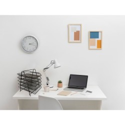 Bandeja sobremesa metalica q-connect kf18474 rejilla negro 5 bandejas movibles 350x275x375 mm