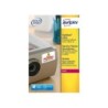 Etiqueta adhesiva avery poliester super adherente blanca 45,7x25,4 mm laser pack de 800 unidades
