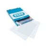 Funda multitaladro elba standard folio 70 micras cristal caja de 100 unidades