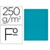 Subcarpeta cartulina gio simple intenso folio azul 250g/m2