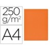 Subcarpeta cartulina gio simple intenso din a4 naranja 250g/m2