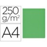 Subcarpeta cartulina gio simple intenso din a4 verde 250g/m2