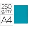 Subcarpeta cartulina gio simple intenso din a4 azul 250g/m2
