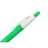 Boligrafo q-connect retractil kf14625 biodegradable verde tinta azul