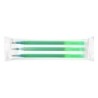 Recambio boligrafo q-connect retractil kf11060 borrable verde caja de 3 unidades