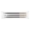 Recambio boligrafo q-connect retractil kf11057 borrable negro caja de 3 unidades