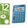 Calculadora casio ms-20uc-bu sobremesa 12 digitos tax /- color azul