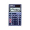 Calculadora casio sl-320ter bolsillo 12 digitos tax /- conversion moneda tecla doble cero color azul