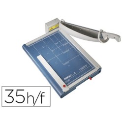 Cizalla de palanca profesional dahle 867 din a3 metalica capacidad de corte 35 hojas