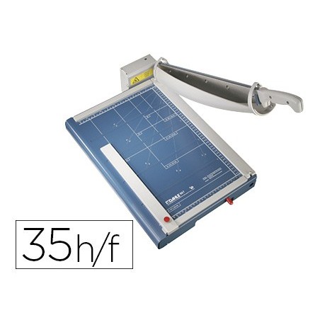 Cizalla de palanca profesional dahle 867 din a3 metalica capacidad de corte 35 hojas
