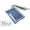 Cizalla de palanca profesional dahle 867 din a3 metalica capacidad de corte 35 hojas