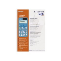 Calculadora casio fx-85sp cw iberia solar cientifica 300 funciones 9 memorias 15102 digitos 16 mb flash con tapa