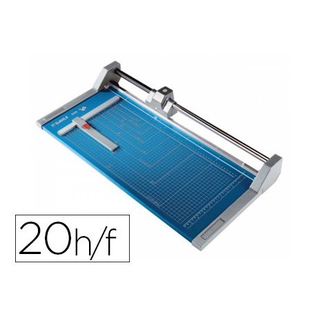 Cizalla de rodillo dahle profesional 552 din a3 metalica capacidad de corte 20 hojas