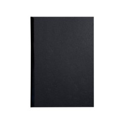 Tapa de encuadernacion fellowes din a4 carton extra rigido negro 750 gr pack de 50 unidades