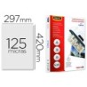 Bolsa de plastificar fellowes brillo din a3 125 mc pack de 100 unidades