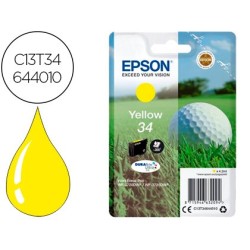 Ink-jet epson 34 workforce pro wf-3720 / wf-3720dwf / wf-3725dwf amarillo 300 paginas