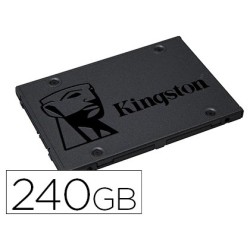 Disco duro ssd kingston 2,5\ interno sa400s37 240 gb
